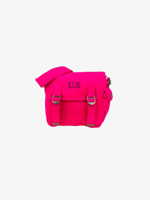 Sac US Petit toile fuchsia